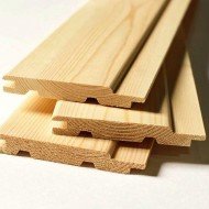 Евровагонка из сосны класс В 12.5x96x2500 мм