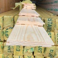 Евровагонка из сосны класс Прима 12.5x96x2500 мм