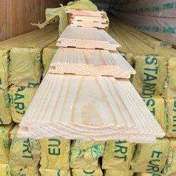 Евровагонка из сосны класс Прима 12.5x96x2000 мм Евровагонка из сосны класс Прима 12.5x96x2000 мм