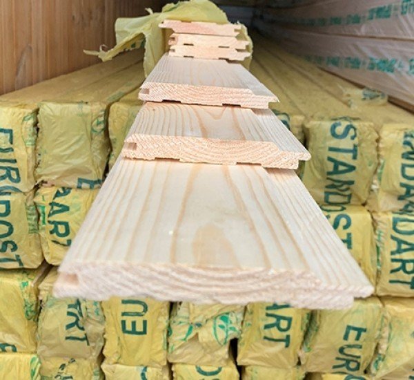Евровагонка из сосны класс Прима 12.5x96x2000 мм Евровагонка из сосны класс Прима 12.5x96x2000 мм