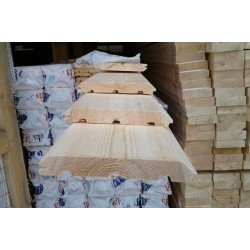 Имитация бруса из сосны Класс А 21x145x4000 мм