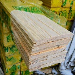 Имитация бруса из сосны Класс В 20x145x3000 мм