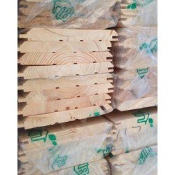 Имитация бруса из сосны Класс Прима 20x195x3000 мм