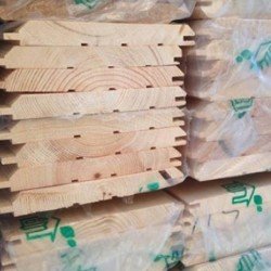 Имитация бруса из сосны Класс Прима 20x195x3000 мм