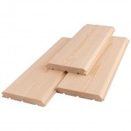 Имитация бруса из сосны Класс Экстра 20x145x3000 мм