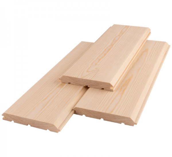 Имитация бруса из сосны Класс Экстра 20x145x3000 мм