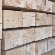 Строганный брус из сосны 100x150x6000 мм