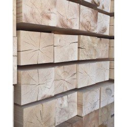 Строганный брус из сосны 100x200x6000 мм