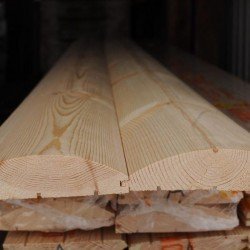 Блок хаус Класс А 45x145x6000 мм