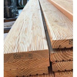 Доска вельвет из лиственницы класс В 28x140x3000 мм