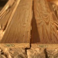 Доска вельвет из лиственницы класс С 28x140x3000 мм